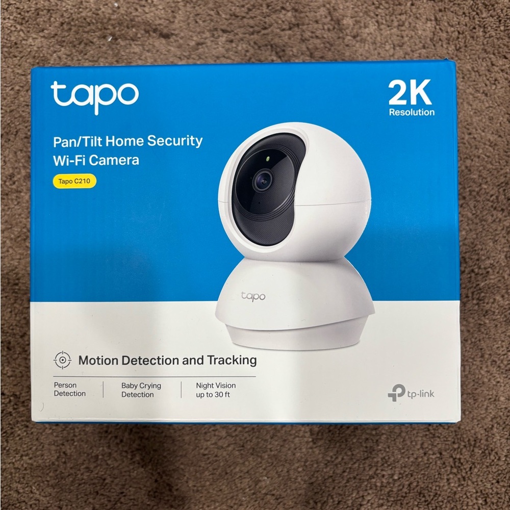 Tapo 2K Resolution Wi-Fi Security Camera